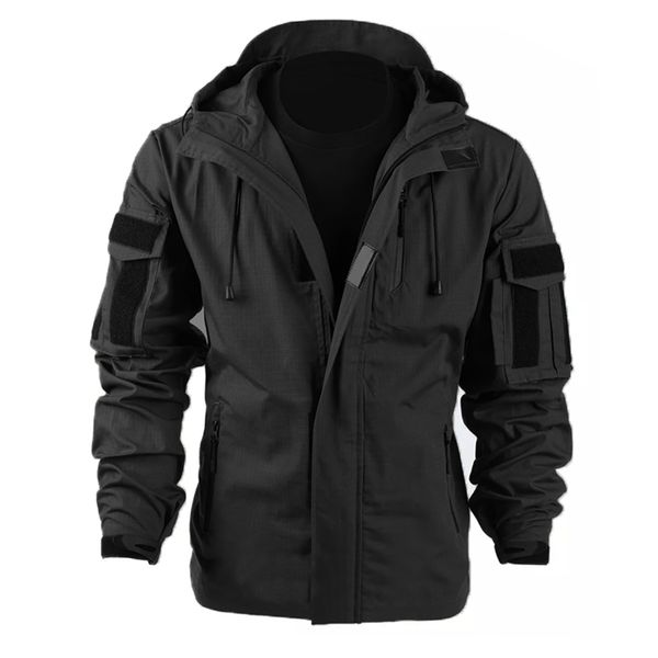 men's windbreaker tactical waterproof military hooded water proof wind breaker casual coat male clothing autumn jackets men 211217, Black;brown
men's windbreaker tactical waterproof military hooded water proof wind breaker casual coat male clothing autumn jackets men 211217, Black;brown