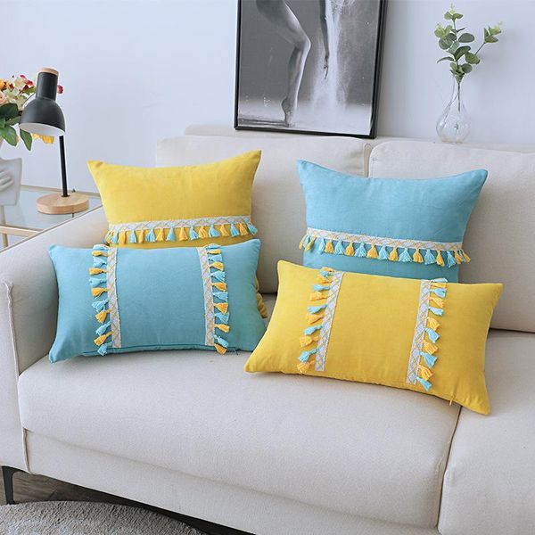 cushion/decorative pillow latest moroccan style two-color tassels colorful lace suede ethnic solid color sofa pillowcase
cushion/decorative pillow latest moroccan style two-color tassels colorful lace suede ethnic solid color sofa pillowcase