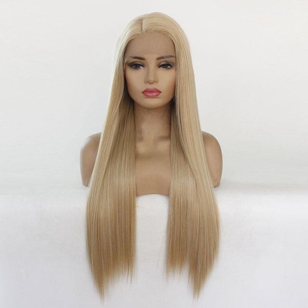 synthetic lace front wigs long blonde color silky straight for black women brown mixed heat resistant fiber hair1
synthetic lace front wigs long blonde color silky straight for black women brown mixed heat resistant fiber hair1