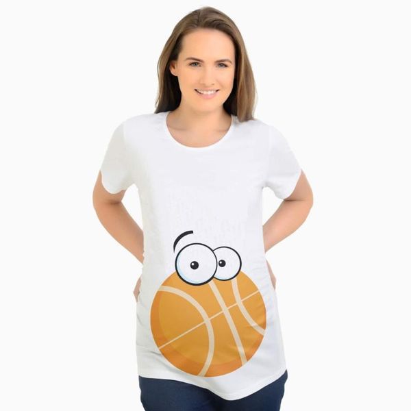 maternity & tees summer ball print for pregnant women short sleeve pregnancy t-shirt white shirt clothes plus size casual
maternity & tees summer ball print for pregnant women short sleeve pregnancy t-shirt white shirt clothes plus size casual