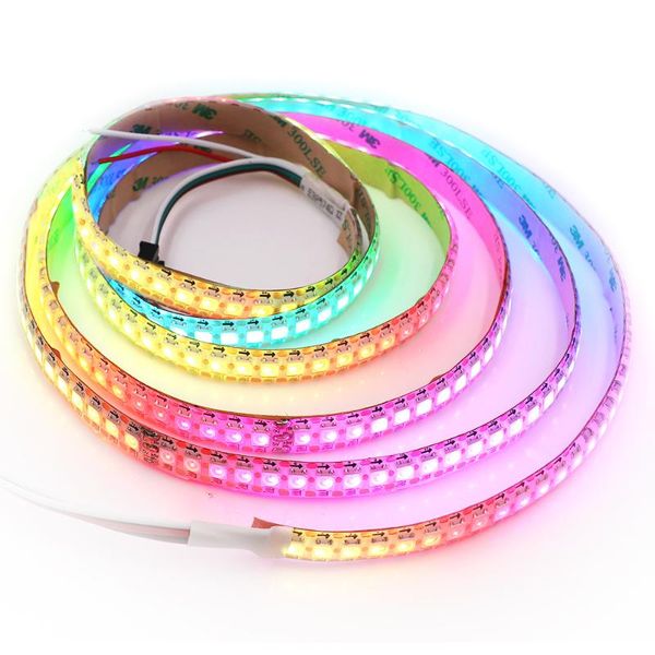 strips 5v rgb led strip light ws2812b 144led/m full color addressable smart pixel tape 2510 interface ws2812 ic tv decor
strips 5v rgb led strip light ws2812b 144led/m full color addressable smart pixel tape 2510 interface ws2812 ic tv decor