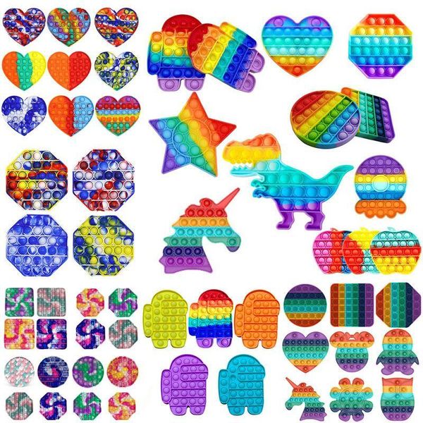 new rainbow push fidget toy sensory push bubble fidget sensory autism special needs anxiety stress reliever for office decompression toy
new rainbow push fidget toy sensory push bubble fidget sensory autism special needs anxiety stress reliever for office decompression toy