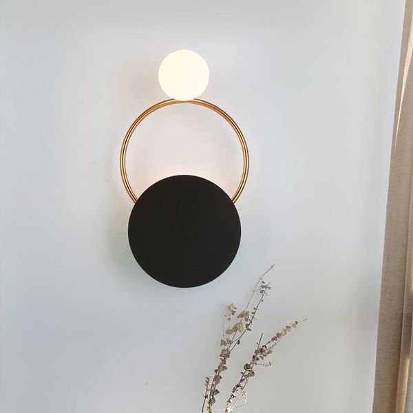 wall lamp nordic creative post-modern minimalist living room el aisle bedroom bedside children's corridor style glass
wall lamp nordic creative post-modern minimalist living room el aisle bedroom bedside children's corridor style glass