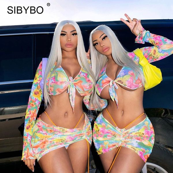 sibybo floral print two piece set women skirt summer v-neck crop and mini skirts sets female mesh dstring dating suit, Black;white
sibybo floral print two piece set women skirt summer v-neck crop and mini skirts sets female mesh dstring dating suit, Black;white