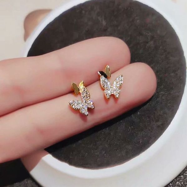 70%off new style butterfly korean net red super fairy advanced feeling bow earrings, Silver
70%off new style butterfly korean net red super fairy advanced feeling bow earrings, Silver