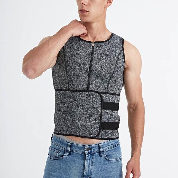 waist support men sports shapewear zipper sauna vest washable slimming body shaper for running cycling fitness psen999, Black;gray
waist support men sports shapewear zipper sauna vest washable slimming body shaper for running cycling fitness psen999, Black;gray