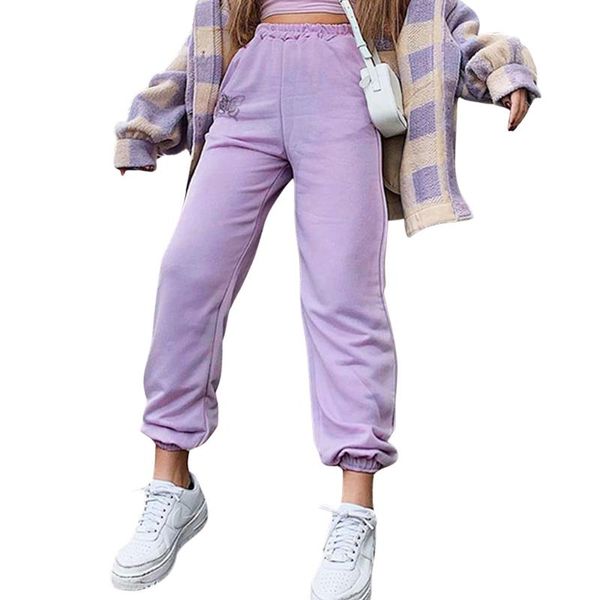 women butterfly embroidered trousers summer adults casual style high waist ankle-tied pants with pocket women's & capris, Black;white
women butterfly embroidered trousers summer adults casual style high waist ankle-tied pants with pocket women's & capris, Black;white