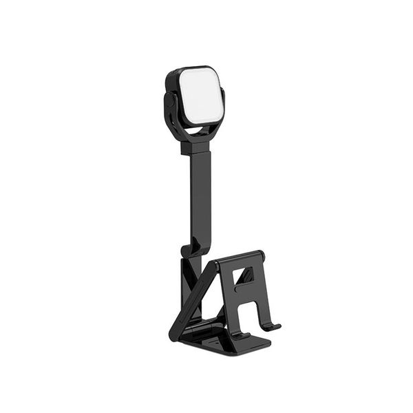 cell phone mounts & holders -foldable mobile holder with fill light adjustable smartphone dask for live broadcast video pography
cell phone mounts & holders -foldable mobile holder with fill light adjustable smartphone dask for live broadcast video pography