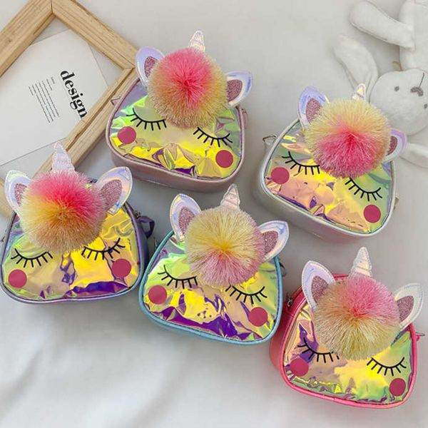 kids girls unicorn fanny pack crossbody purses holographic laser pom pom cartoon shoulder bag color changing phone pouch coin case travel ou, Black
kids girls unicorn fanny pack crossbody purses holographic laser pom pom cartoon shoulder bag color changing phone pouch coin case travel ou, Black