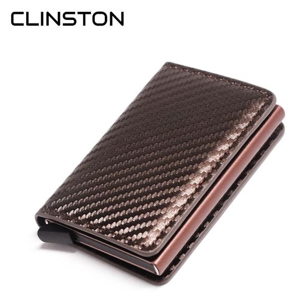 card holders carbon fiber leather holder wallets men brand rfid black magic trifold slim mini wallet small money bag male purse, Brown;gray
card holders carbon fiber leather holder wallets men brand rfid black magic trifold slim mini wallet small money bag male purse, Brown;gray