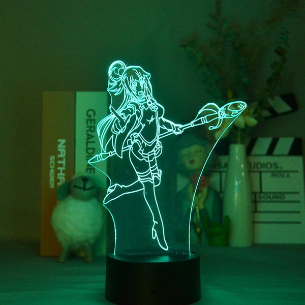 smart 3d night light led plug in anime desk lamp acrylic nightlight kono suba aqua bedroom home decoration teenager fans gift
smart 3d night light led plug in anime desk lamp acrylic nightlight kono suba aqua bedroom home decoration teenager fans gift