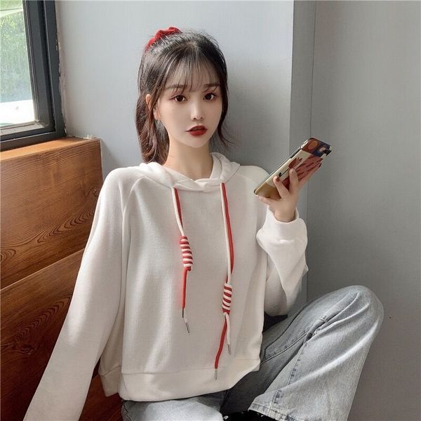 hoodies autumn loose hoodies cotton size preppy sweaters warm female blouse winter, Black
hoodies autumn loose hoodies cotton size preppy sweaters warm female blouse winter, Black