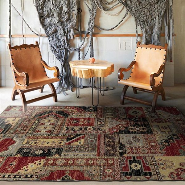 carpets red-brown black carpet living room style retro ethnic geometric flower rug european bedroom non-slip mat bathroom
carpets red-brown black carpet living room style retro ethnic geometric flower rug european bedroom non-slip mat bathroom