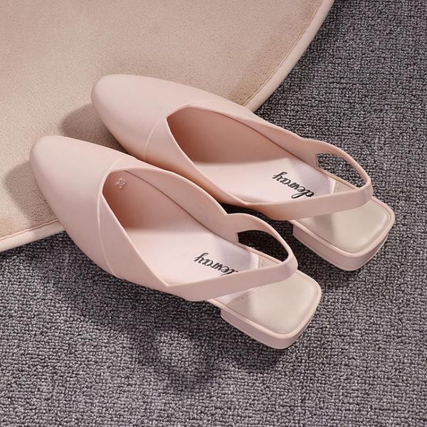jelly shoes women summer sandals pvc plastic pointed toe 2021 female casual waterproof shoe, Black
jelly shoes women summer sandals pvc plastic pointed toe 2021 female casual waterproof shoe, Black