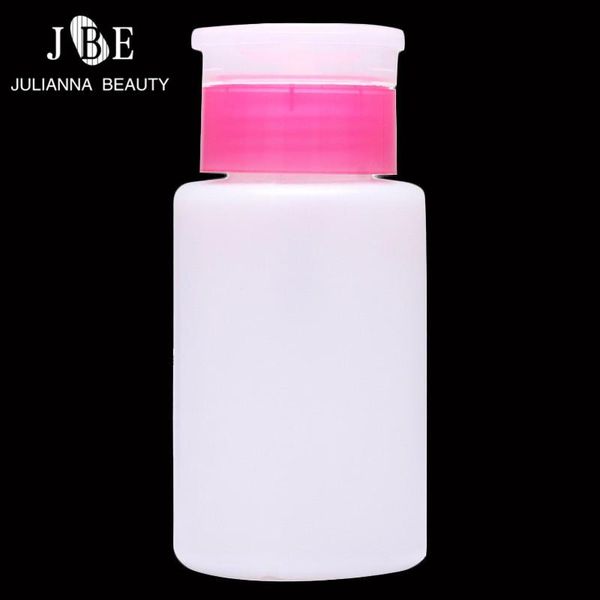 150ml empty dispenser pump nail art polish liquid alcohol remover cleaner plastic press bottle makeup equipment pink storage bottles & jars
150ml empty dispenser pump nail art polish liquid alcohol remover cleaner plastic press bottle makeup equipment pink storage bottles & jars
