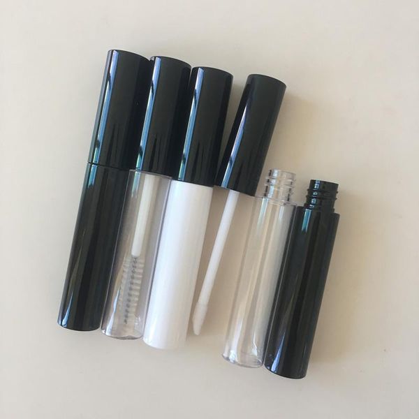 storage bottles & jars 10ml black empty mascara tube clear lip gloss refillable bottle cosmetic white eyeliner package concealer containers 
storage bottles & jars 10ml black empty mascara tube clear lip gloss refillable bottle cosmetic white eyeliner package concealer containers