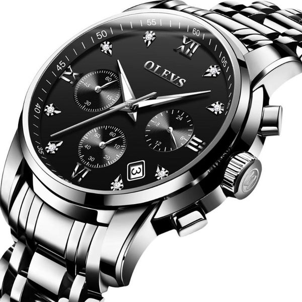 wristwatches chronograph male sport watches full steel quartz men's watch waterproof business relogio masculino with date, Slivery;brown
wristwatches chronograph male sport watches full steel quartz men's watch waterproof business relogio masculino with date, Slivery;brown
