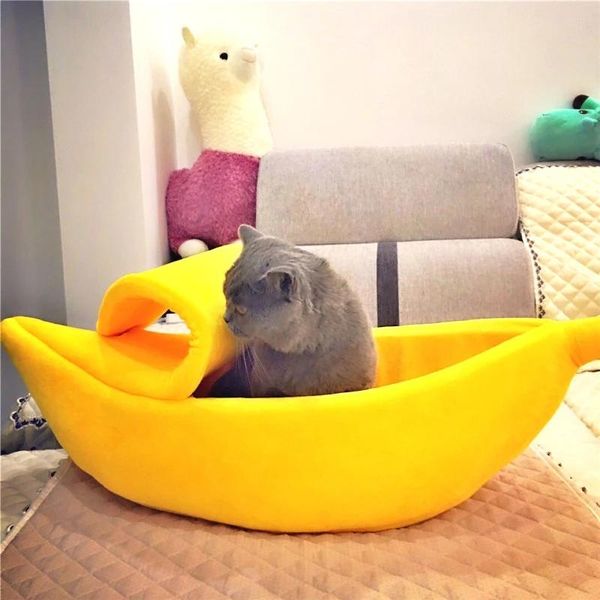 moisture-proof and dirty-proof enclosed banana pet kennel warm boat type cat four seasons mat beds & furniture
moisture-proof and dirty-proof enclosed banana pet kennel warm boat type cat four seasons mat beds & furniture