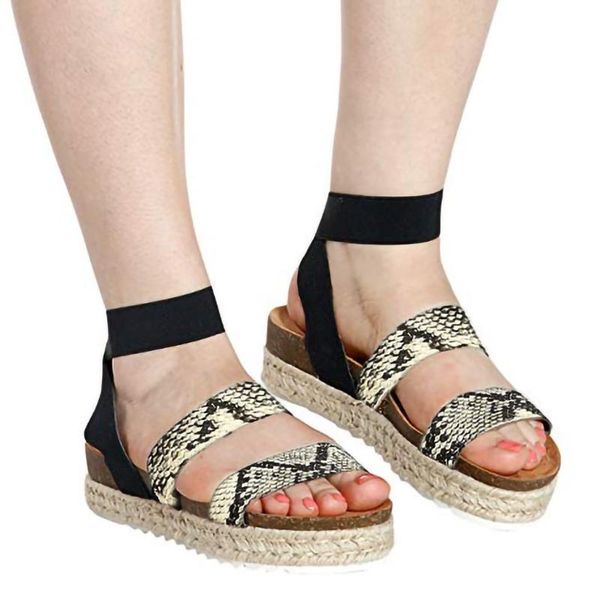 dress shoes sagace women sandals flat casual summer retro fashion snake straw platform roman classic females, Black
dress shoes sagace women sandals flat casual summer retro fashion snake straw platform roman classic females, Black