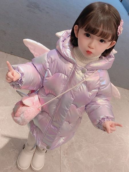 girls' cotton padded jacket winter coat children's foreign style down little girls' baby plush thickened new, Blue;gray
girls' cotton padded jacket winter coat children's foreign style down little girls' baby plush thickened new, Blue;gray