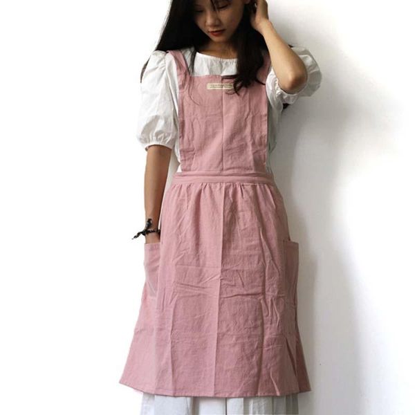 aprons mcao japanese cotton apron for women with pockets grilling waist ties painting gardening home baking work tj6201
aprons mcao japanese cotton apron for women with pockets grilling waist ties painting gardening home baking work tj6201