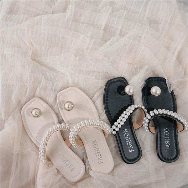 slippers woman flip flops 2021 summer ladies casual shoes women fashion footwear female flat women's square toe slides, Black
slippers woman flip flops 2021 summer ladies casual shoes women fashion footwear female flat women's square toe slides, Black