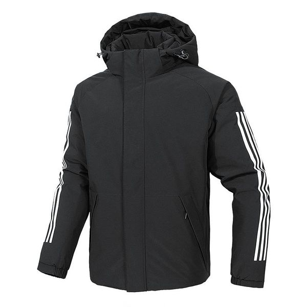 autumn and winter double-sided down cotton jacket versatile hooded men's fashion warm casual thickened jackets, Black;brown
autumn and winter double-sided down cotton jacket versatile hooded men's fashion warm casual thickened jackets, Black;brown