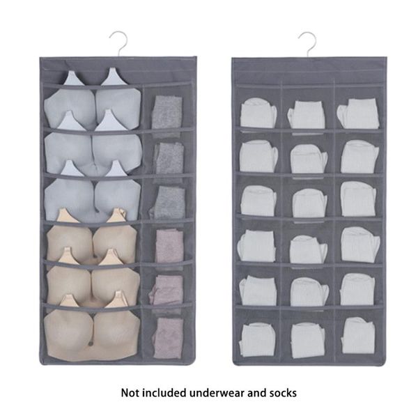 storage bags universal portable non woven fabric holder dual sided mesh pockets underwear socks underpants closet hanging organizer
storage bags universal portable non woven fabric holder dual sided mesh pockets underwear socks underpants closet hanging organizer