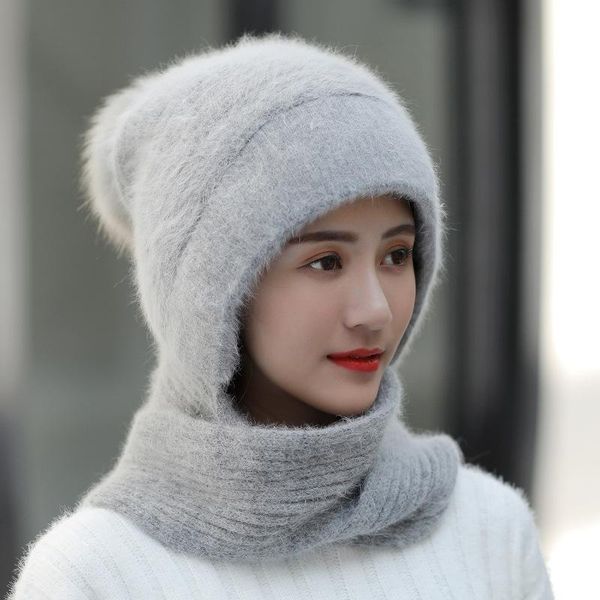 beanie/skull caps winter women skullies hats combined with scarf hair knit hat for warm outdoor cycling cap beanies ladies, Blue;gray
beanie/skull caps winter women skullies hats combined with scarf hair knit hat for warm outdoor cycling cap beanies ladies, Blue;gray
