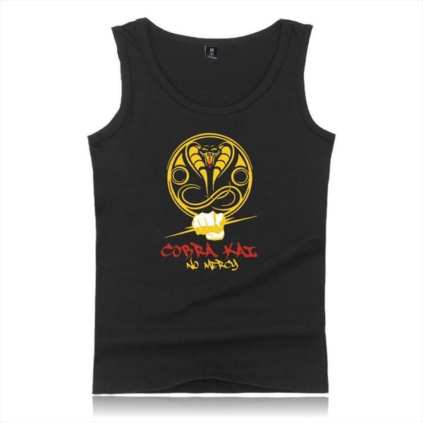 cobra kai mens underwear cotton tank men bodybuilding singlet sleeveless slim fit vest, White;black
cobra kai mens underwear cotton tank men bodybuilding singlet sleeveless slim fit vest, White;black
