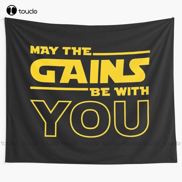 tapestries may the gains be with you tapestry artist wall hanging for living room bedroom dorm home decor
tapestries may the gains be with you tapestry artist wall hanging for living room bedroom dorm home decor