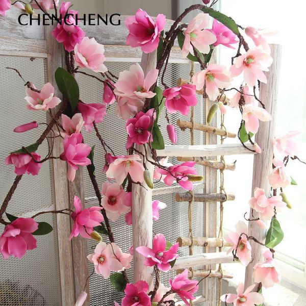 chencheng 150 cm artificial flower vine pink white jade orchid wall hanging wedding fake home bedroom l decor
chencheng 150 cm artificial flower vine pink white jade orchid wall hanging wedding fake home bedroom l decor