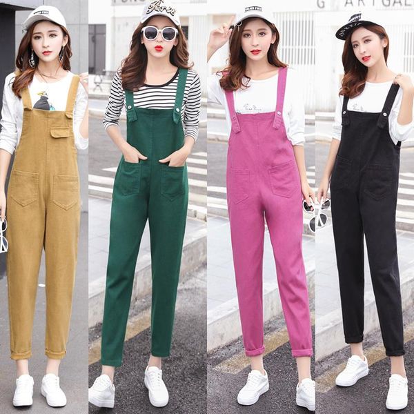 women's jumpsuits & rompers summer fashion green denim overalls women korean vintage candy color jean jumpsuit cute brief solid plus si, Black;white
women's jumpsuits & rompers summer fashion green denim overalls women korean vintage candy color jean jumpsuit cute brief solid plus si, Black;white