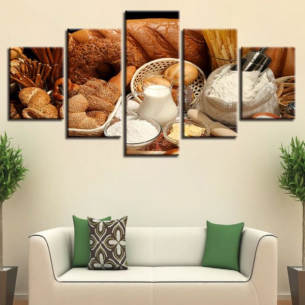 modular pictures wall art canvas 5 pieces bread dessert paintings kitchen baking decor posters living room hd prints(no frame)
modular pictures wall art canvas 5 pieces bread dessert paintings kitchen baking decor posters living room hd prints(no frame)