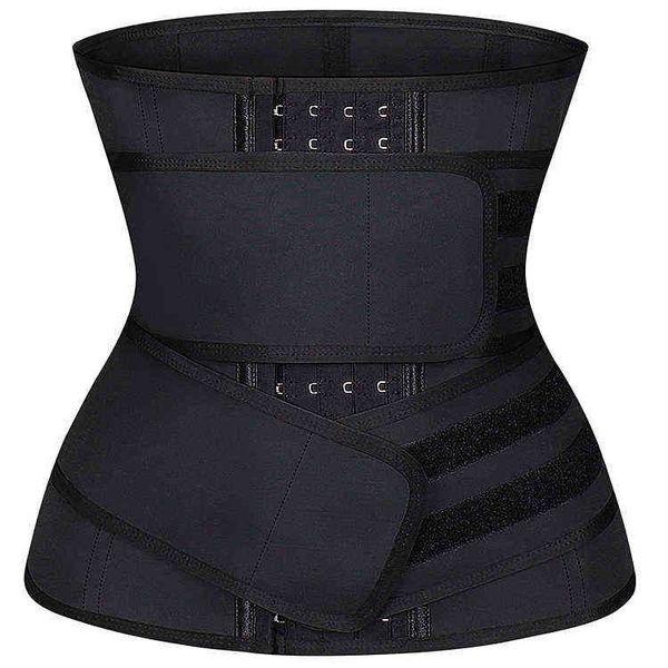 high compression latex waist trainer 9 steel bones 4 hooks corset waist training girdle slimming belt double straps shapewear 211112, Black;white
high compression latex waist trainer 9 steel bones 4 hooks corset waist training girdle slimming belt double straps shapewear 211112, Black;white