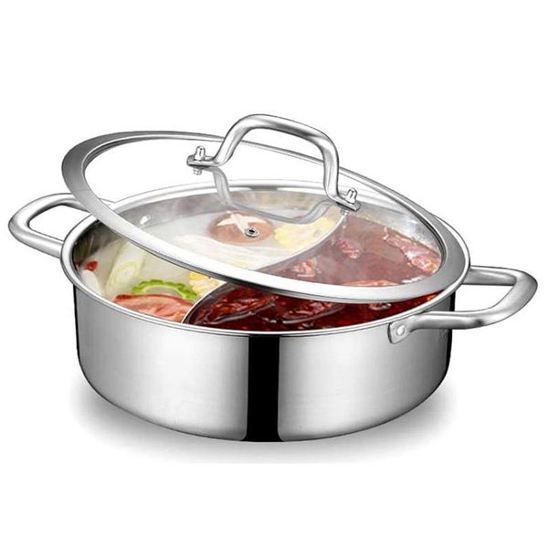 pans stainless steel with divider,household pot soup base korean bbq cooker ramen for gas stove
pans stainless steel with divider,household pot soup base korean bbq cooker ramen for gas stove