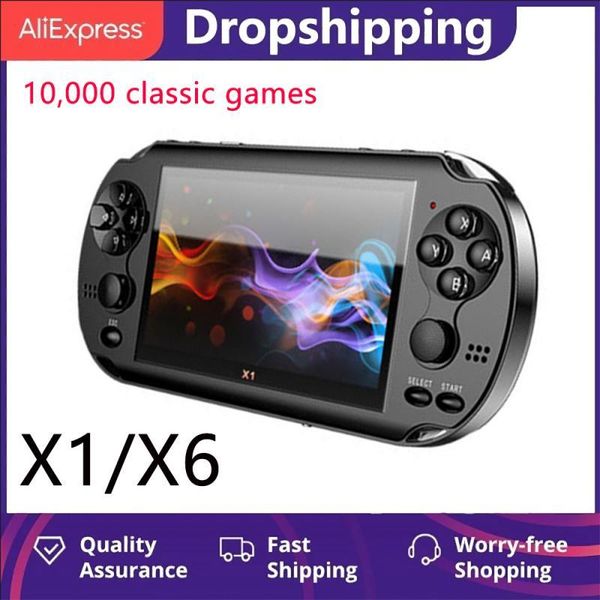 handheld game console built-in 10000 games video consoles 4.3-inch classic dual-shake consolas de videojuegos x1/x6 controllers & joysticks
handheld game console built-in 10000 games video consoles 4.3-inch classic dual-shake consolas de videojuegos x1/x6 controllers & joysticks