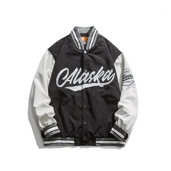 fashion men's hip hop baseball jackets letters embroidery varsity college outwear coats for male harakuju, Black;brown
fashion men's hip hop baseball jackets letters embroidery varsity college outwear coats for male harakuju, Black;brown