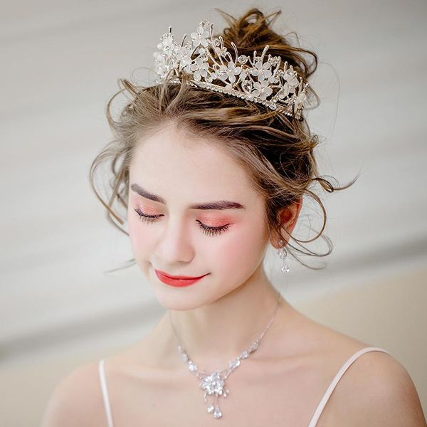 wedding jewelry sets bridal set rhinestone beads tiara headband hair accessories zircon necklace pendant earrings women birthday gift, Slivery;golden
wedding jewelry sets bridal set rhinestone beads tiara headband hair accessories zircon necklace pendant earrings women birthday gift, Slivery;golden
