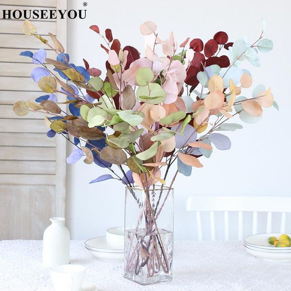 decorative flowers & wreaths 87cm eucalyptus artifical fake plants leaves long plastic pole silk wall for home wedding party decor
decorative flowers & wreaths 87cm eucalyptus artifical fake plants leaves long plastic pole silk wall for home wedding party decor