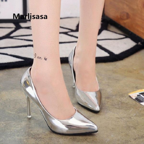 dress shoes marlisasa mujer tacones altos women golden comfortable party slip on high heel lady silver sweet pumps f3418, Black
dress shoes marlisasa mujer tacones altos women golden comfortable party slip on high heel lady silver sweet pumps f3418, Black