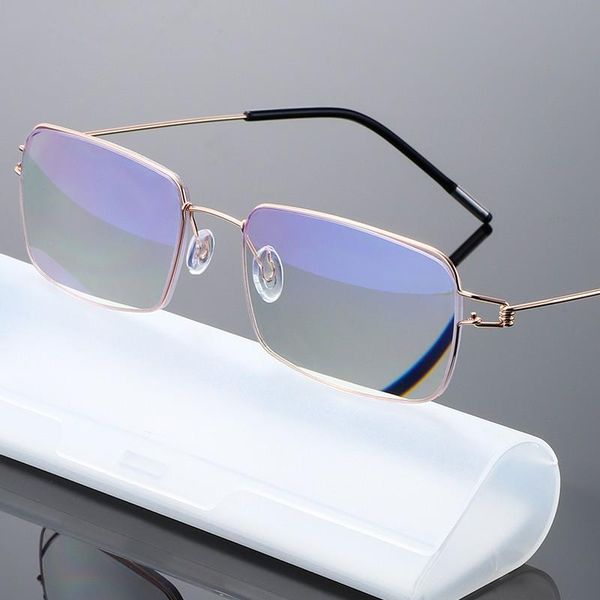 sunglasses handmade no screw,no soldering,flex stainless steel blue light blocking reading glasses, White;black
sunglasses handmade no screw,no soldering,flex stainless steel blue light blocking reading glasses, White;black