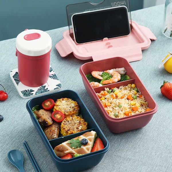 dinnerware sets 1100ml portable plastic lunch box bento case chopsticks spoons microwae heating leak-proof storage container tableware
dinnerware sets 1100ml portable plastic lunch box bento case chopsticks spoons microwae heating leak-proof storage container tableware