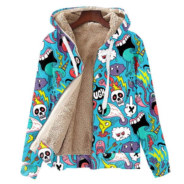 men's hoodies & sweatshirts streetwear winter jacket thermal 3d monster print oversize fleece hip hop autumn cardigan hoodie thicken ve, Black
men's hoodies & sweatshirts streetwear winter jacket thermal 3d monster print oversize fleece hip hop autumn cardigan hoodie thicken ve, Black