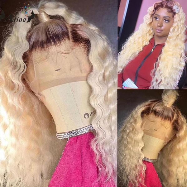 lace wigs pre plucked bleached knots ombre 613 honey blonde colored hd transparent frontal human hair loose deep wave wig remy, Black;brown
lace wigs pre plucked bleached knots ombre 613 honey blonde colored hd transparent frontal human hair loose deep wave wig remy, Black;brown