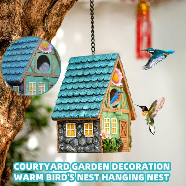 outdoor resin bird nest pendant house villa garden courtyard park kindergarten decoration ornaments gardening c50 cages
outdoor resin bird nest pendant house villa garden courtyard park kindergarten decoration ornaments gardening c50 cages