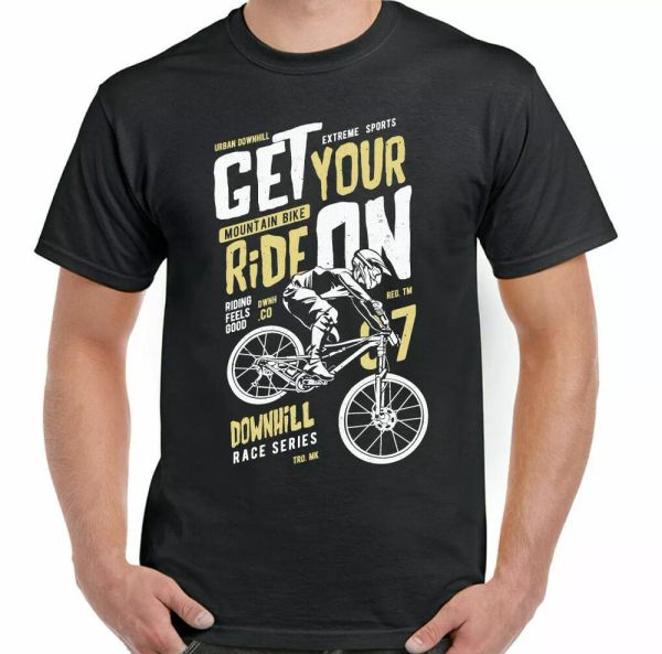 get your ride on mens funny downhill mountain biking t-shirt cycling bike mtb, White;black
get your ride on mens funny downhill mountain biking t-shirt cycling bike mtb, White;black