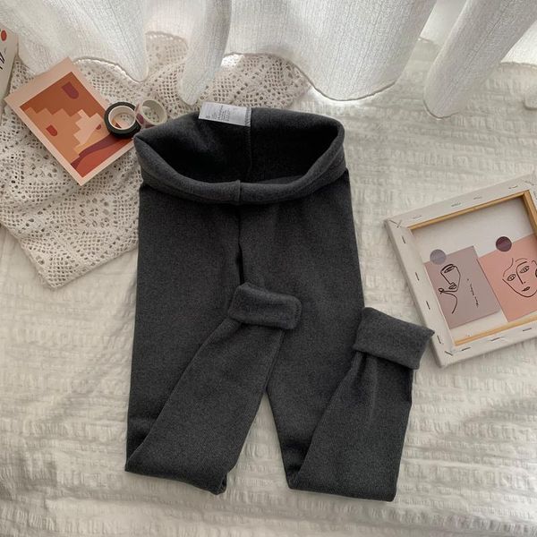 women's pants & capris leggings outer wear autumn and winter plus velvet protection, Black;white
women's pants & capris leggings outer wear autumn and winter plus velvet protection, Black;white