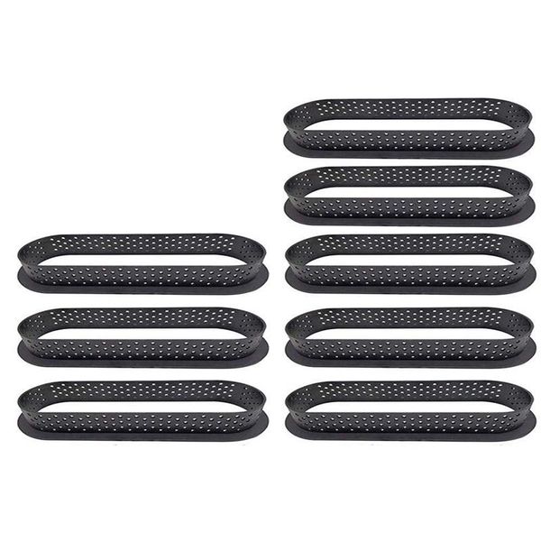 baking & pastry tools oval shape cake ring plastic perforated diy dessert mould fruit cookies molds cooking tool 8 pcs
baking & pastry tools oval shape cake ring plastic perforated diy dessert mould fruit cookies molds cooking tool 8 pcs