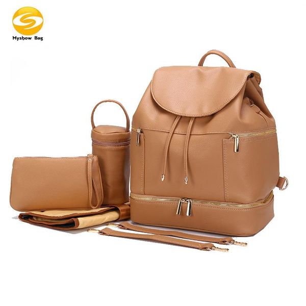 multifunctional pu mommy baby bag for mom double shoulder maternity nappy travel fashion waterproof leather diaper backpack bags
multifunctional pu mommy baby bag for mom double shoulder maternity nappy travel fashion waterproof leather diaper backpack bags